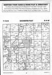 Sangamon County Map Image 050, Sangamon and Menard Counties 1992